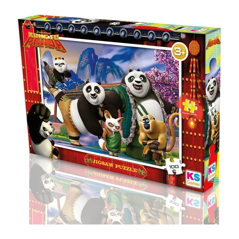 Kp 714 Kung Fu Panda Puzzle 100 Prç