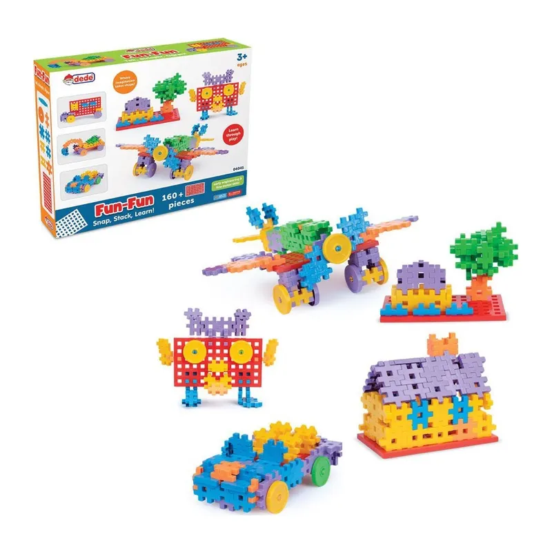 04041 Fun Fun Puzzle 160 Parça -Dede