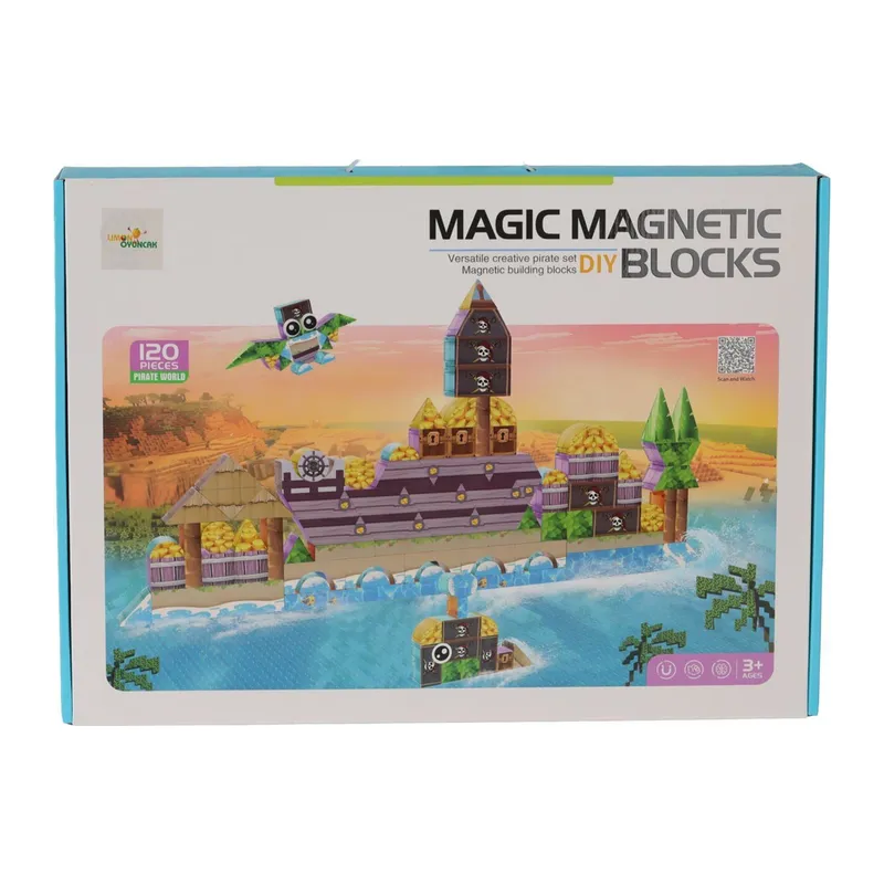 6600 Manyetik Puzzle 120 Parça
