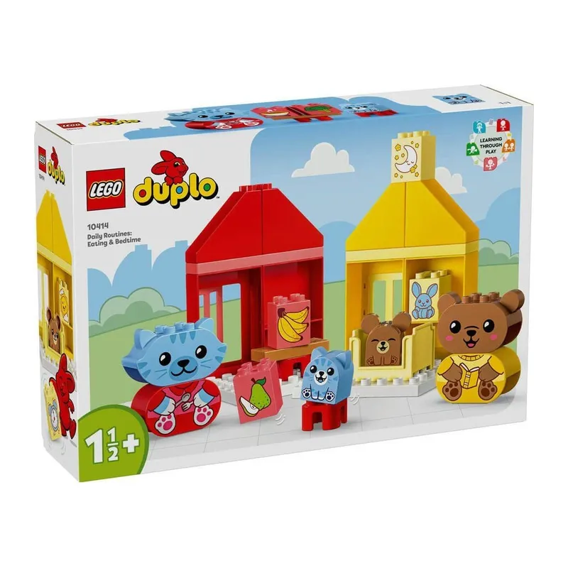 10414 Lego Duplo Günlük Rutinlerim: Yemek ve Uyku Zamanı 28 parça +1,5 yaş