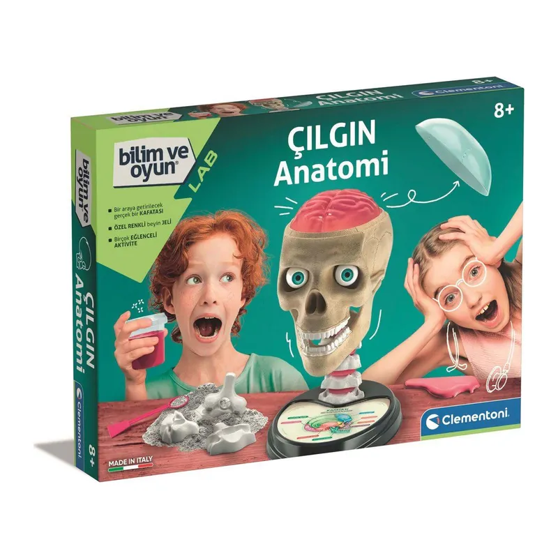 64322 Bilim ve Oyun - Çılgın Anatomi +7 yaş