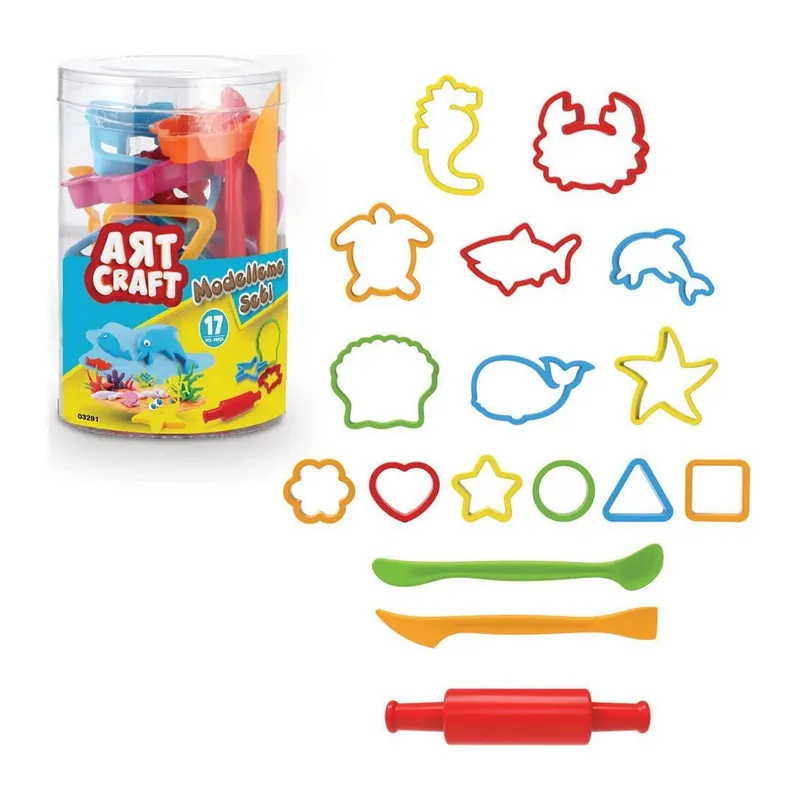 03291 Art Craft 17 parça MODELLEME SETİ
