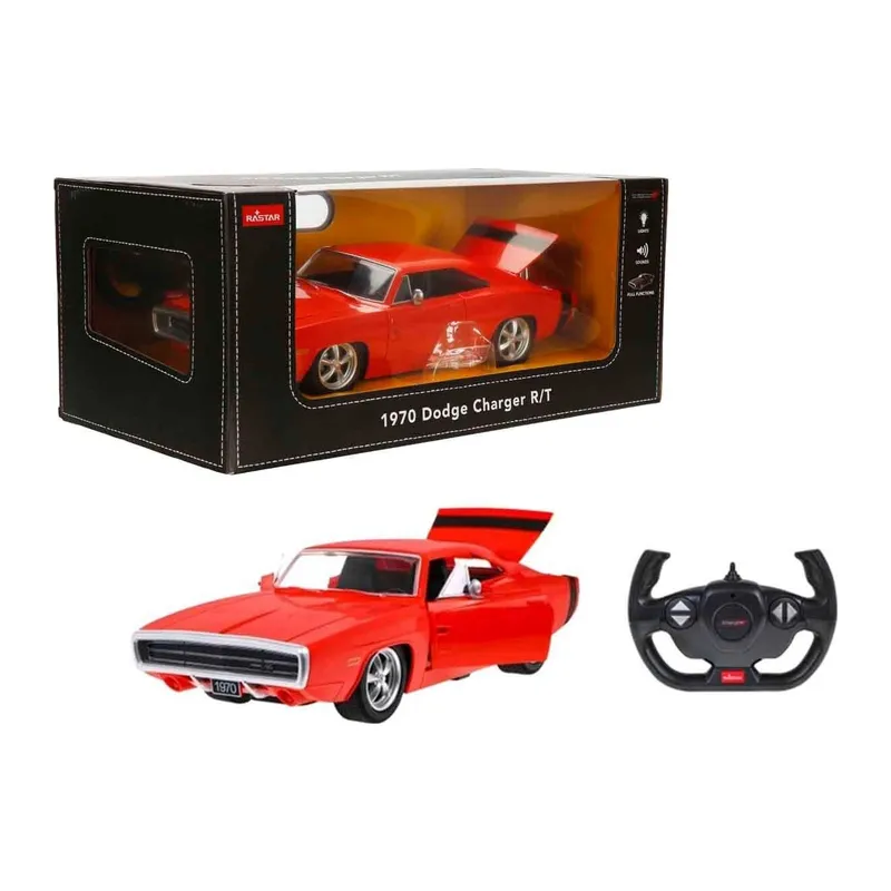 1099000 Sun-ras-rc Araba 1 16 1970 Dodge Charger Rt Ff Sesli Işıklı 2 4GHZ