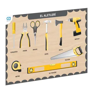 CAAHS-3210 Ca Games Ahşap El Aletleri Bul-tak
