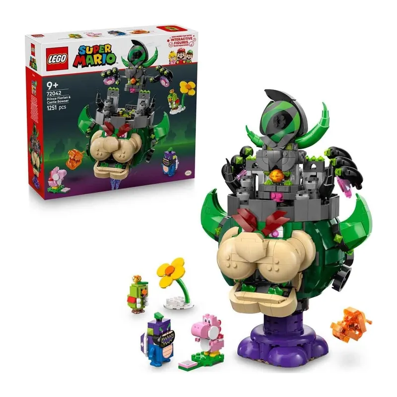 72042 Lego Super Mario - Prince Florian ve Castle Bowser 1251 parça +9 yaş
