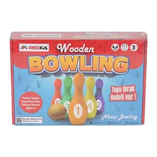 5821 Redka -Wooden Bowling
