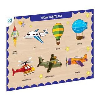 CAAHS-3202 Ca Games Ahşap Hava Taşıtları Bul-tak