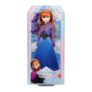 JBG54 Disney Karlar Ülkesi Buz Pateni Temalı Anna Bebek