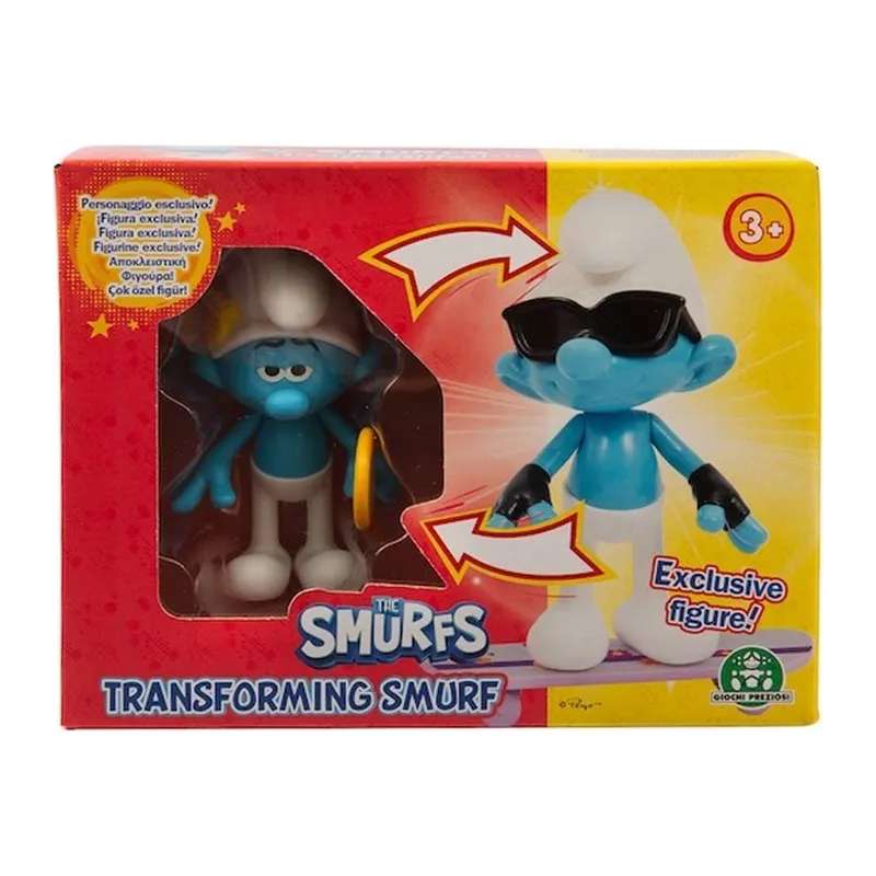 PUF23000 Şirinler Dönüşen 10 cm Figür