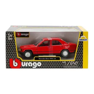 1021103 1:24 Mercedes Benz 1987 190 E Model Araba