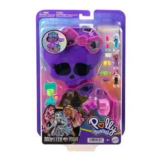 HVV58 Polly Pocket - Monster High Temalı Kompakt Oyun Seti