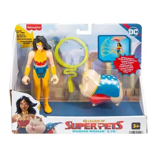 HGL01 Imaginext DC League of Super Pets - Kahramanlar ve Hayvanlar