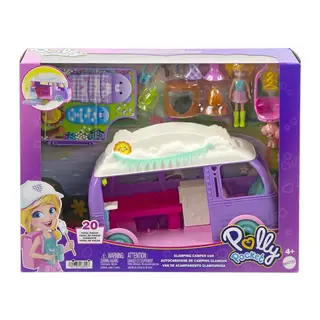 JCC32 Polly Pocket Eğlenceli Karavan Oyun Seti