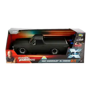 8429 1:16 Fast & Furious 1967 Chevrolet El Camino USB Şarjlı Uzaktan Kumandalı Araba