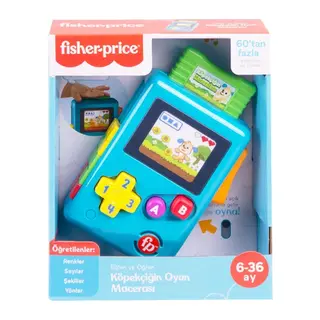 HBC91 Fisher-Price® Eğlen ve Öğren Köpekçiğin Oyun Macerası, Türkçe / +6 ay