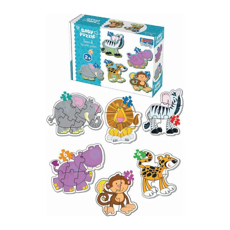 1703 Baby Puzzle Benim İlk Hayvanlar Puzzlem