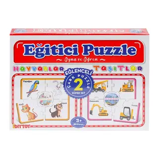 7196 Çark Puzzle Hayvanlar