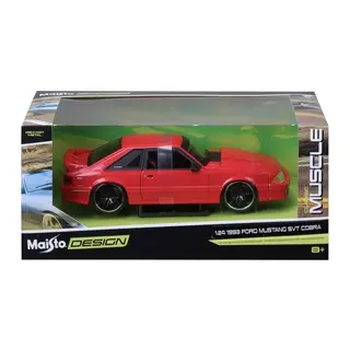 MAY 32549 1:24 1993 Ford Mustang SVT Cobra Model Araba -Necotoys