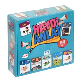 5080 CA Games, Haydi Anlat - Eğitici Oyun Kartları / +3 yaş