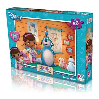DOC709 Doc McStuffins 50 Parça Puzzle -KS Puzzle