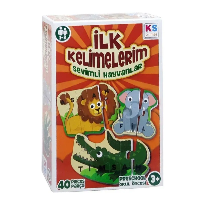 ILK805 İlk Kelimelerim -KS Puzzle