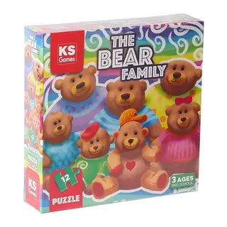 PRS 32705 The Bear Family Pre School Puzzle -KSPuzzle