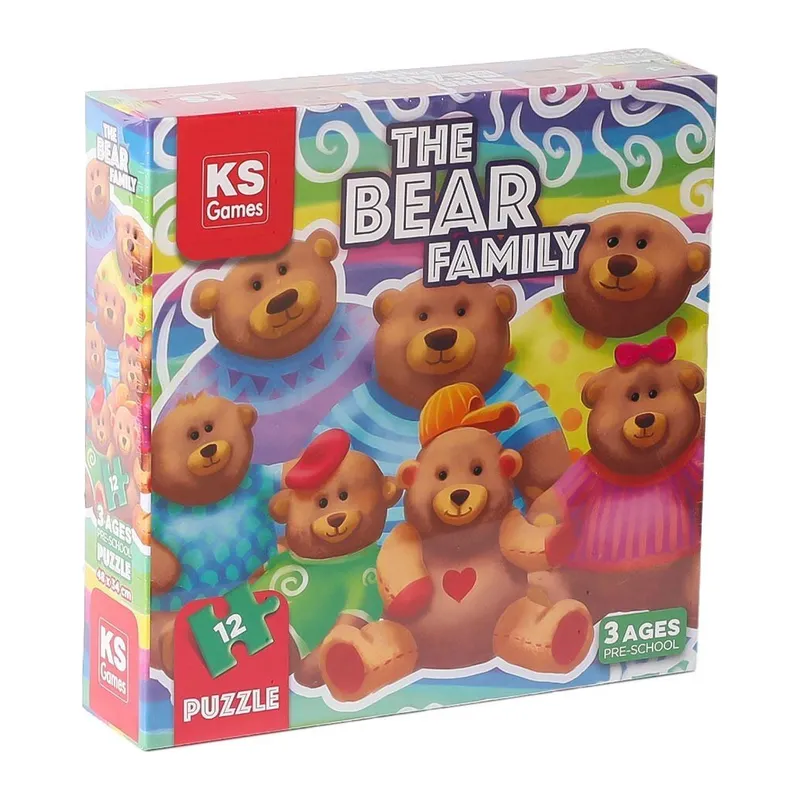 PRS 32705 The Bear Family Pre School Puzzle -KSPuzzle