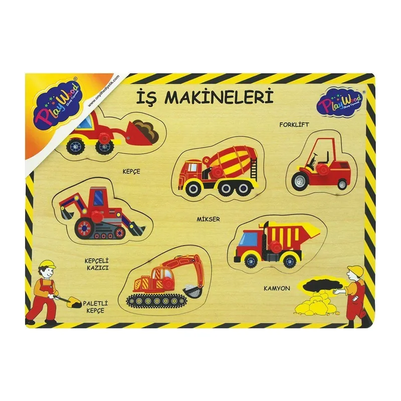 194/195-ONY Ahşap Tutmalı İş Makinaları