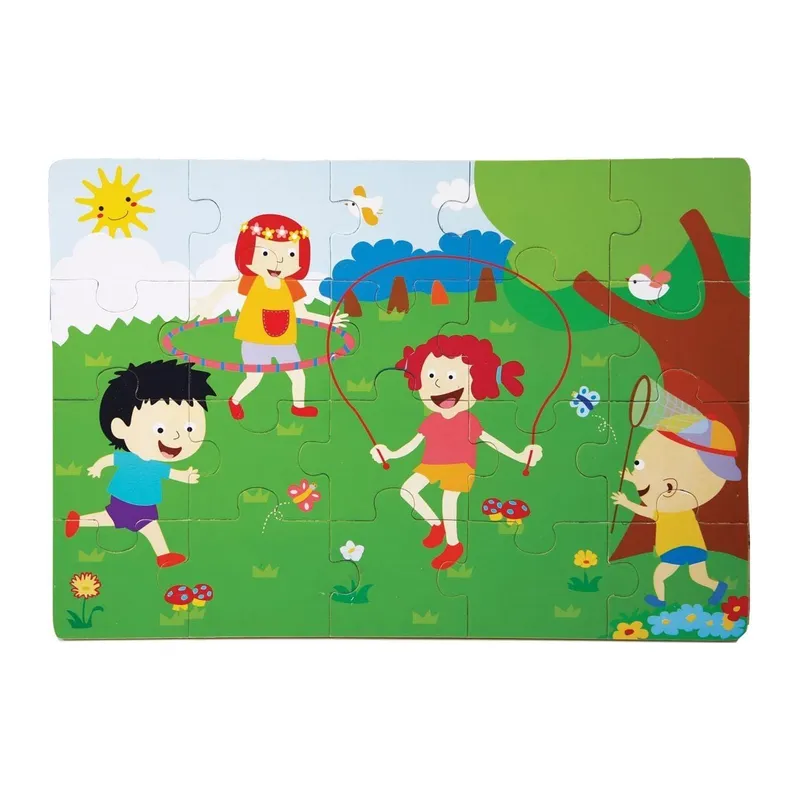 CS-1276 İlkbahar Ahşap Yer Puzzle