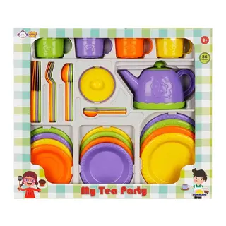 4682 Little Chef Çay Seti 36 Parça -Sunman