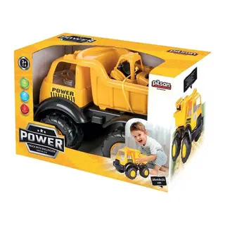 06 518 Power İş Makineli Kamyon -Pilsan Oyuncak