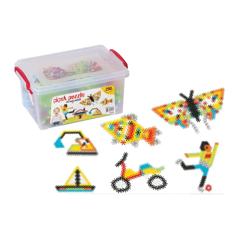 03143 Çiçek Puzzle Küçük Box 250 Parça