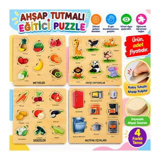 Oyuncak, Memo 32x32 Eğitici Şekiller - adet fiyatıdır