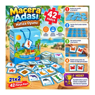 2112 Kutu Oyun Macera Adası Hafıza