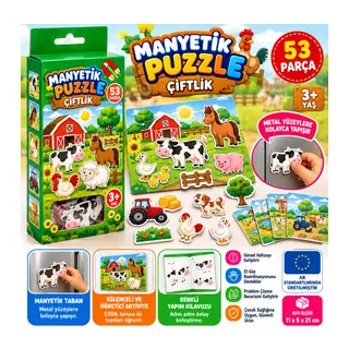 1345 Manyetik Çiftlik Puzzle