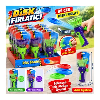 02135 Çek Fırlat Disk Shooter (adet fiyatıdır)