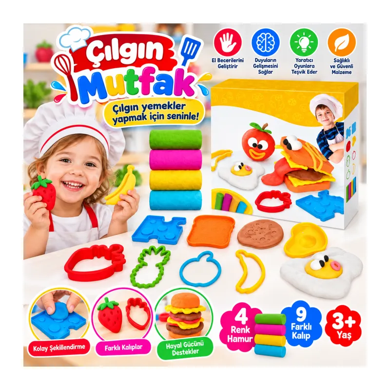 03557 Mutfak Hamur Set 200GR
