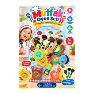 ZN-9701 Şef Mutfak Seti/ +3 yaş