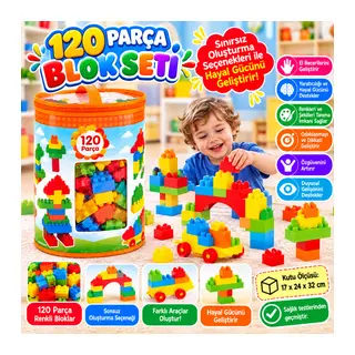 01255 Multi Bloklar 120 Parça
