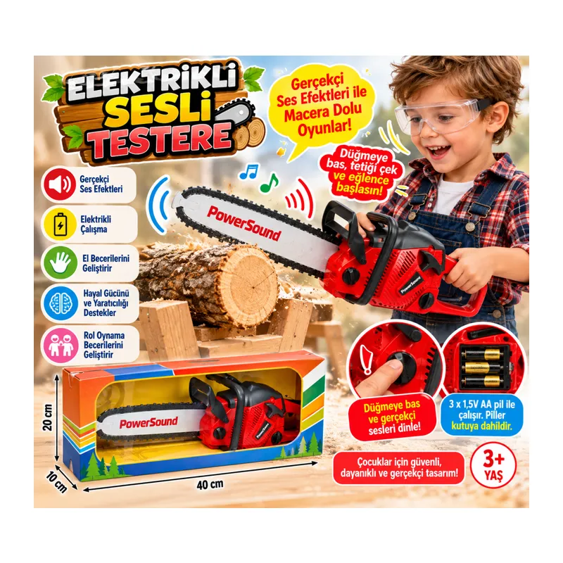 80192, Sesli Motorlu Testere