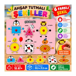 202/203-AHŞAP Tutmalı Şekiller