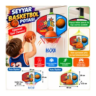 109 Orta Boy Ahşap Pota