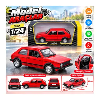 21089 1:24 Model Araç Mk1 Gtı adet fiyatıdır