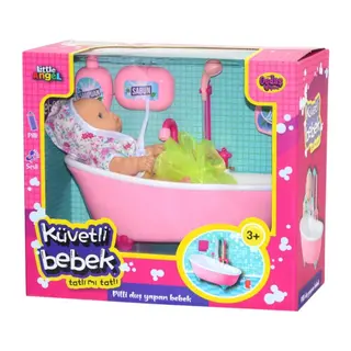 02605 Pilli Küvette Duş Yapan Bebek