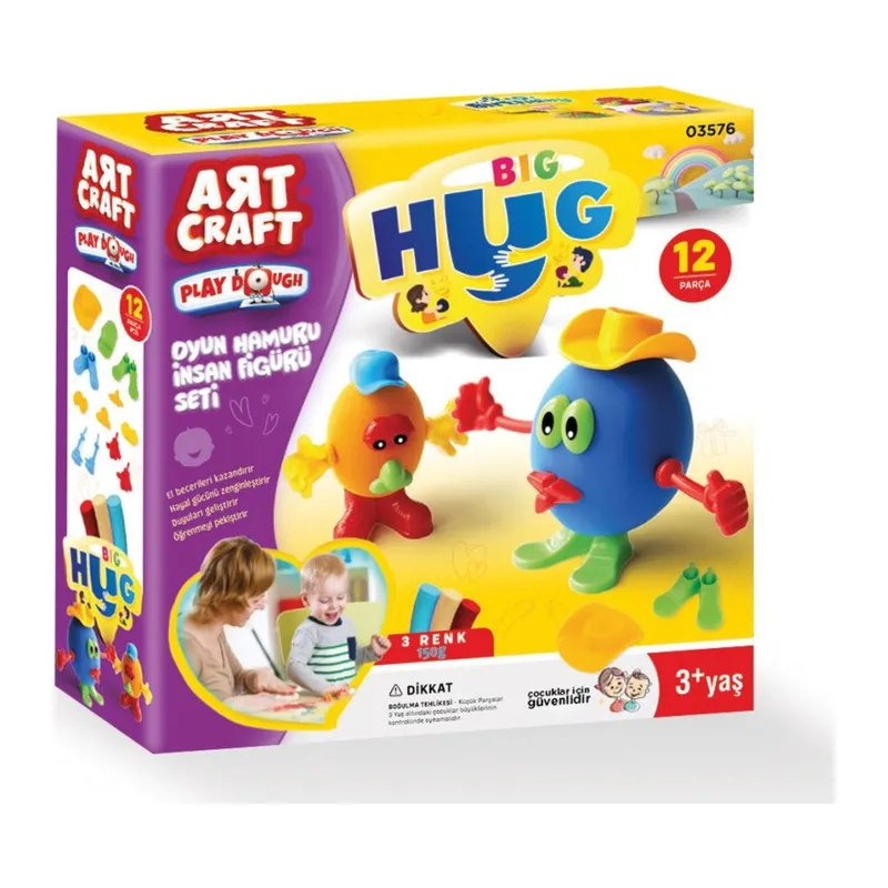 03576 İnsan Figürü Seti Oyun Hamuru 150 Gr.