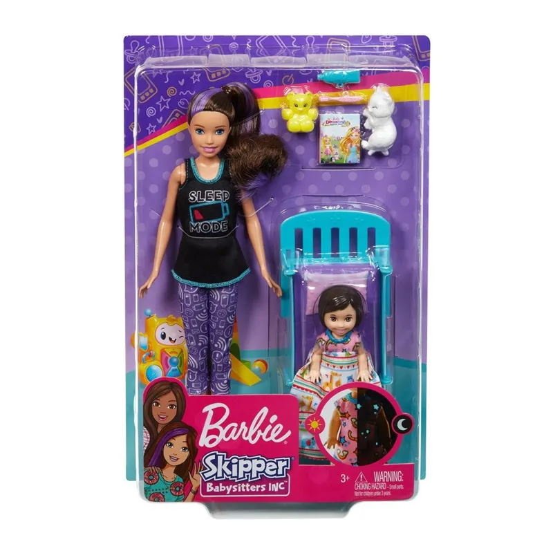 FHY97 Skipper Bebek Bakıcısı Bebeği ve Aksesuarları Oyun Seti NessiWorld