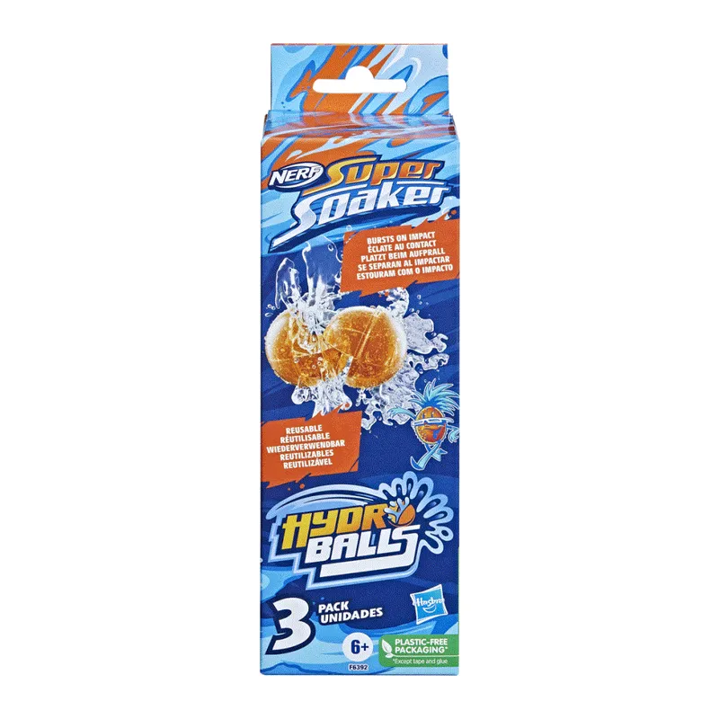 F6392 Super Soaker 3lü +6 yaş