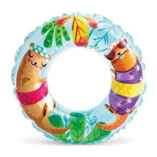 IS59242 Şeffaf Baskılı Simit 61 cm