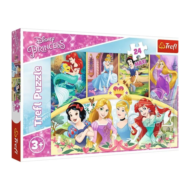 PUZZLE-14294 Princess 24 Parça Maxi Çocuk Puzzle