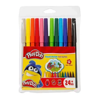 Play-Doh Keçeli Kalem 12 Renk